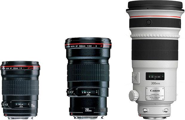 Canon telephoto lenses