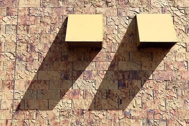 Air vents on a wall