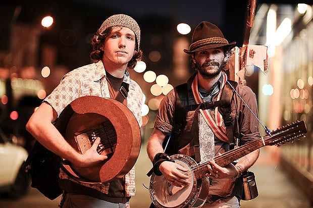 Two musicians on the street