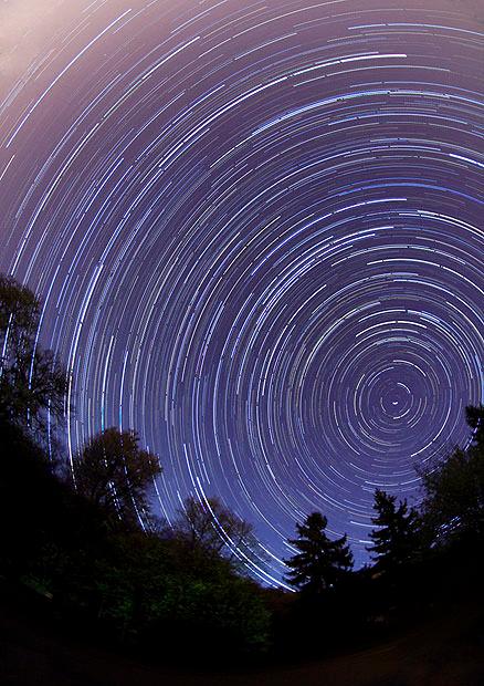 Sharp star trails