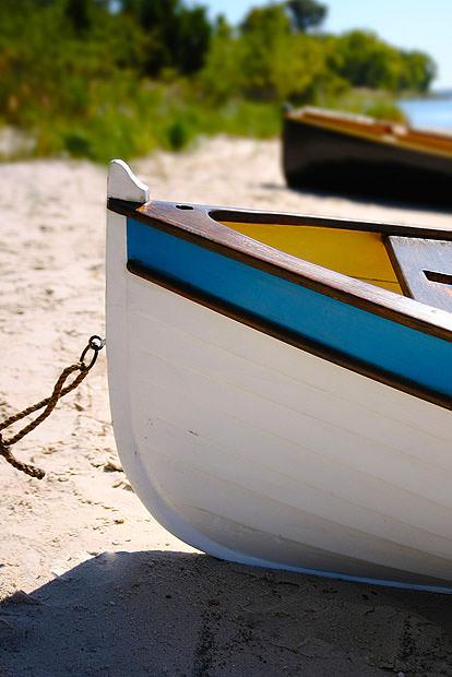 Perfectly exposed photo of boats on a beach